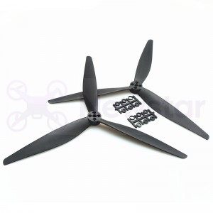 13inch Propellers Black Fiberglass nylon FPV drone accessory replace Gemfan HQ Prop