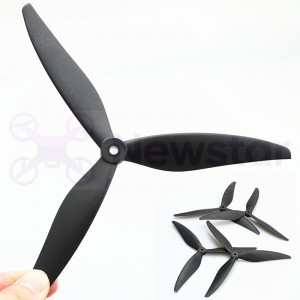 8inch Propellers 8x4x3 Black glass fiber nylon FPV drone accessory replace Gemfan HQ Prop